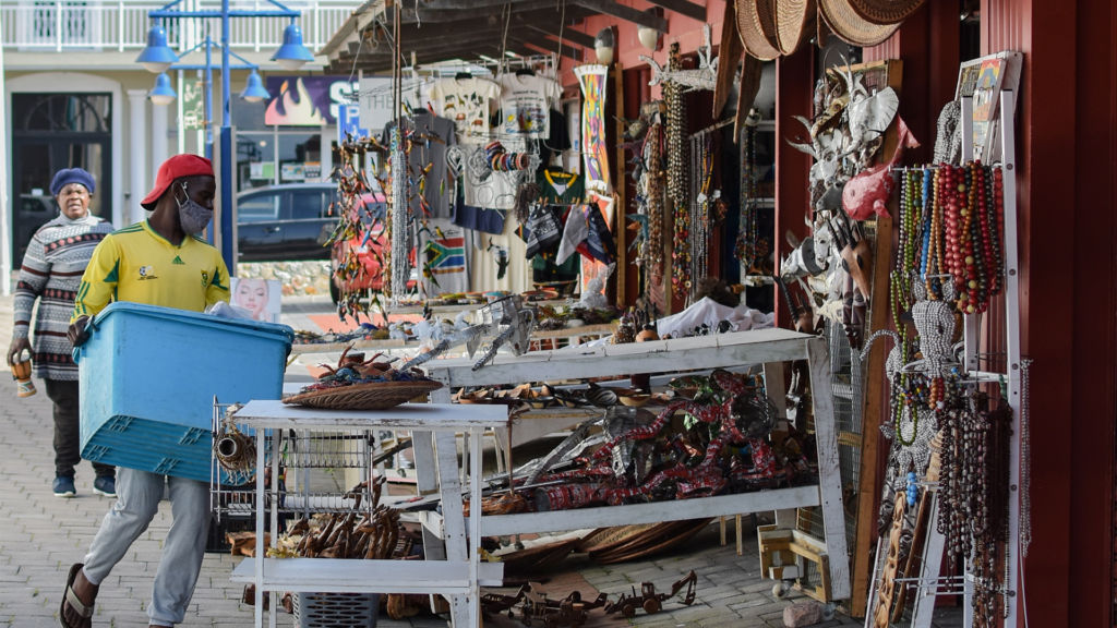 The Old Harbour Market Square Stalls are situated in the heart of Hermanus.